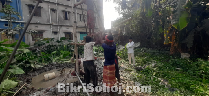 ফ্ল্যাট বিক্রয় (১৫০০ স্কয়ার ফিট)কাদিরগঞ্জ, রাজশাহী  ।